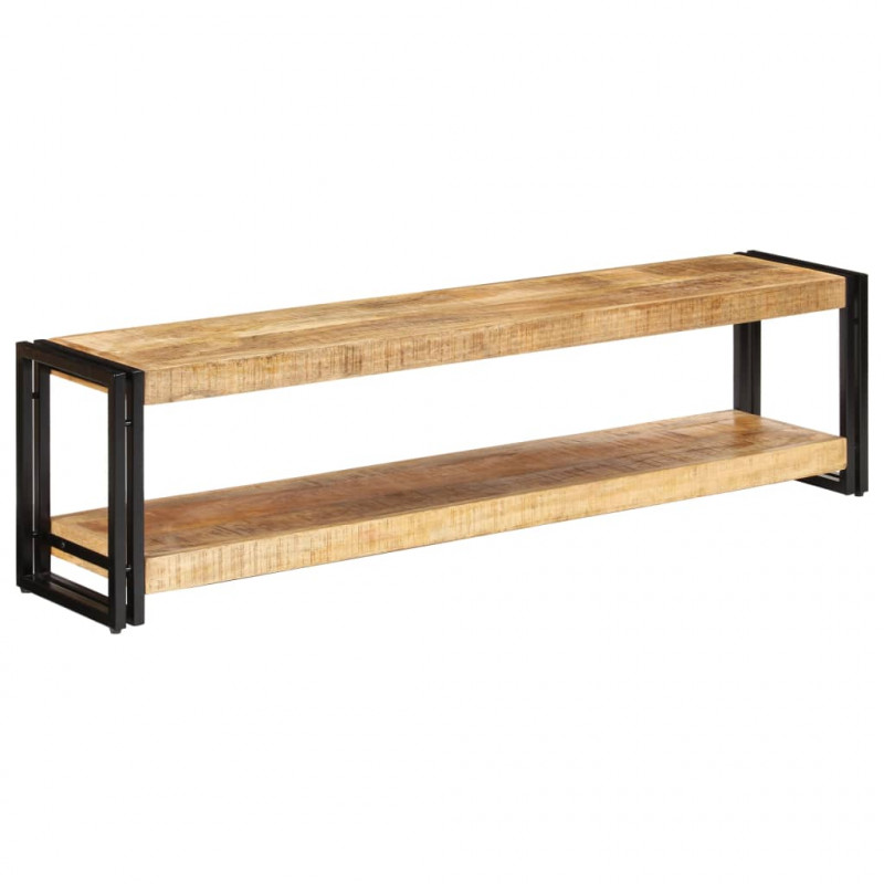 Szafka pod TV, 150x30x40 cm, lite drewno mango