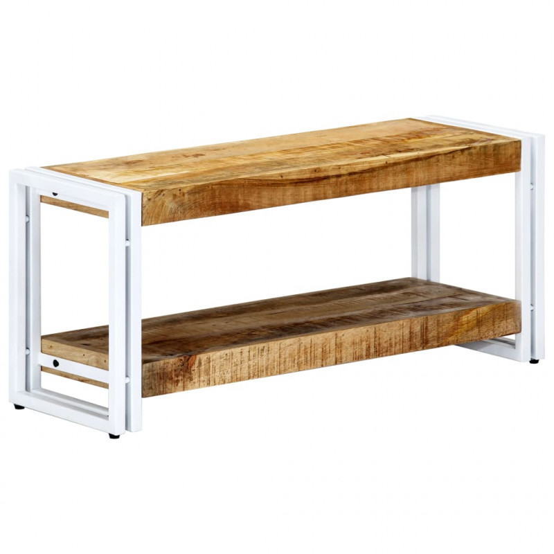 Szafka pod TV, 90x30x40 cm, lite drewno mango
