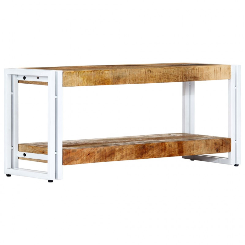 Szafka pod TV, 90x30x40 cm, lite drewno mango