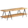 Szafka pod TV, 160 x 40 x 50 cm, lite drewno mango