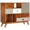 Kredens z litego drewna akacjowego, 115x35x86 cm