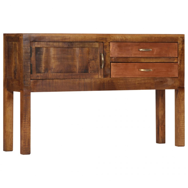 Szafka, 118 x 30 x 75 cm, lite drewno mango