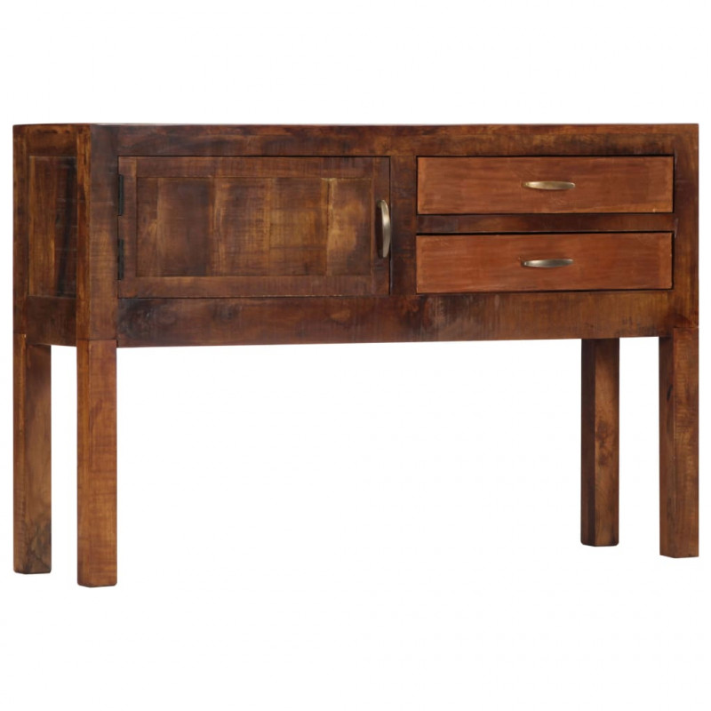 Szafka, 118 x 30 x 75 cm, lite drewno mango