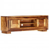 Szafka pod TV, 118x30x40 cm, lite drewno sheesham
