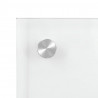 Panel ochronny do kuchni, przezroczysty, 100x40 cm, szkło