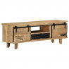 Szafka pod TV, 120x30x40 cm, lite drewno mango