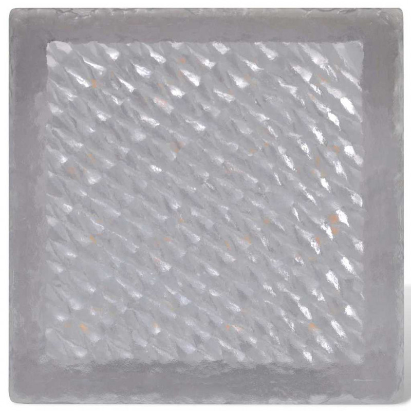 Lampy gruntowe LED, 6 szt., 100x100x68 mm