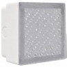 Lampy gruntowe LED, 6 szt., 100x100x68 mm
