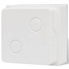 Lampy gruntowe LED, 12 szt., 100x100x68 mm