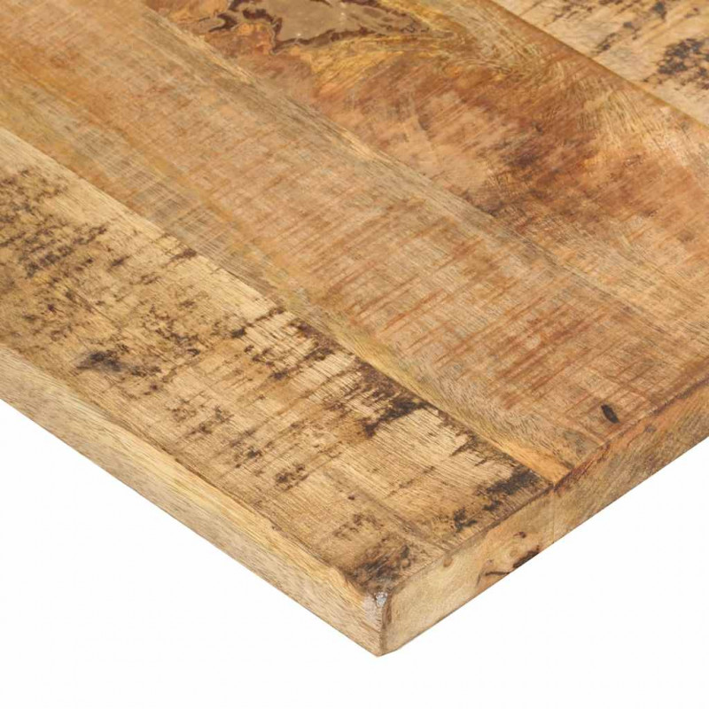 Blat stołu, lite drewno mango, 25-27 mm, 140x60 cm