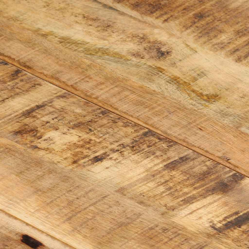 Blat stołu, lite drewno mango, 25-27 mm, 140x60 cm