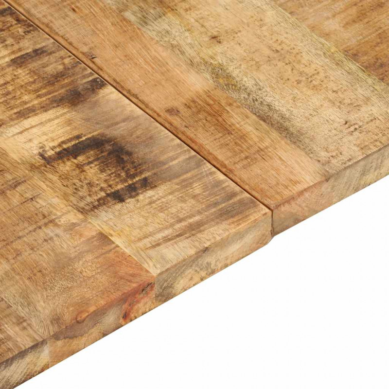 Blat stołu, lite drewno mango, 25-27 mm, 140x60 cm