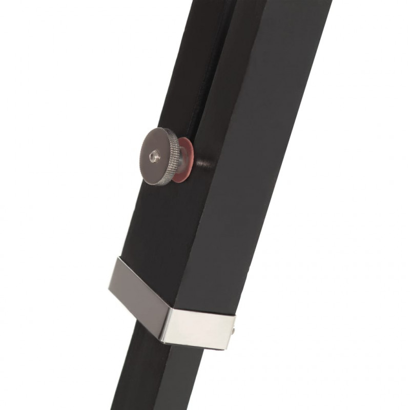 Lampa podłogowa na trójnogu, lite drewno mango, 165 cm