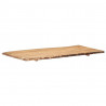 Blat, lite drewno akacjowe, 118x(50-60)x2,5 cm