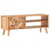 Szafka pod TV, 100 x 35 x 40 cm, lite drewno akacjowe