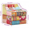 Puf modułowy, patchwork, tkanina