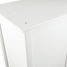Szafa 3-drzwiowa Hill, biała, 127x50x170 cm, lita sosna