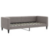 Sofa rozsuwana z materacami, kolor taupe, 80x200 cm, tkanina
