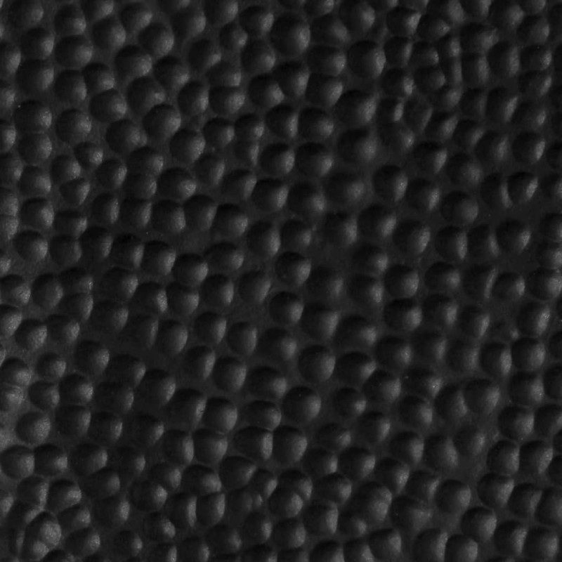 Stolik kawowy z młotkowanego aluminium, 70 x 30 cm, czarny