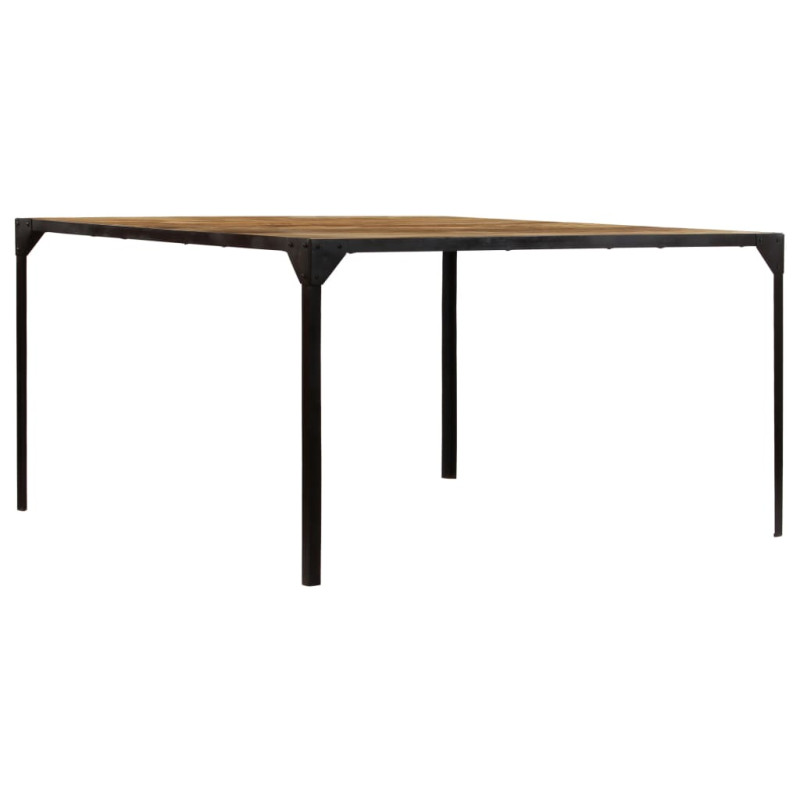 Stół jadalniany z litego drewna mango, 140 x 140 x 76 cm