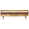 Szafka pod telewizor, lite drewno mango, 140 x 30 x 41 cm