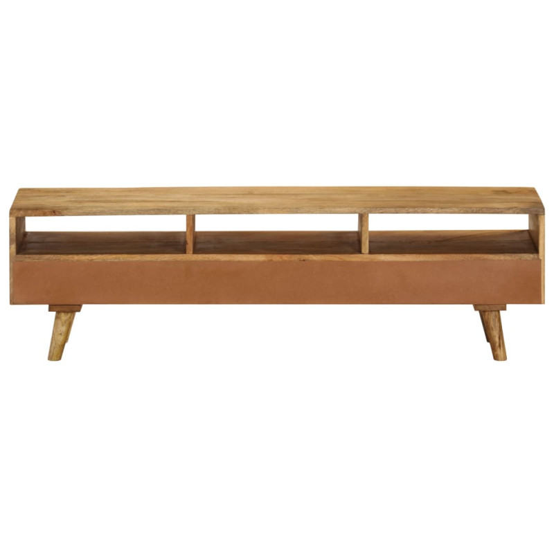 Szafka pod telewizor, lite drewno mango, 140 x 30 x 41 cm
