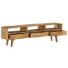 Szafka pod telewizor, lite drewno mango, 140 x 30 x 41 cm