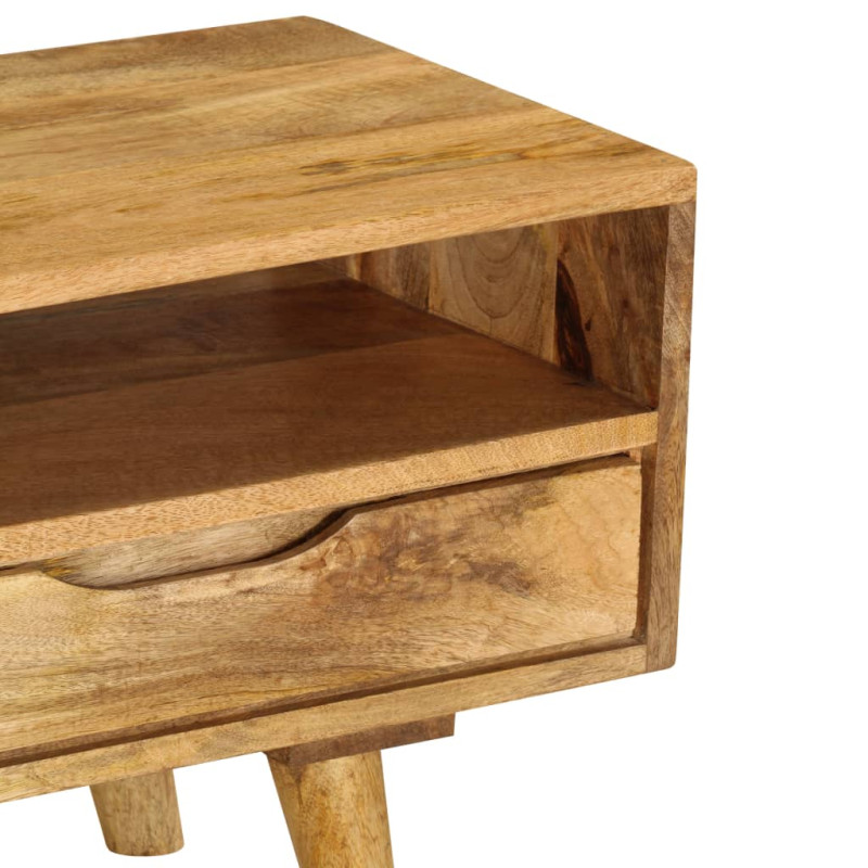 Szafka pod telewizor, lite drewno mango, 140 x 30 x 41 cm