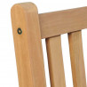 7-cz. zestaw mebli ogrodowych, lite drewno tekowe