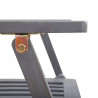 Składane krzesła ogrodowe, 2 szt., poduszki, drewno akacjowe