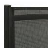 5-cz. zestaw mebli jadalnianych do ogrodu, aluminium, antracyt