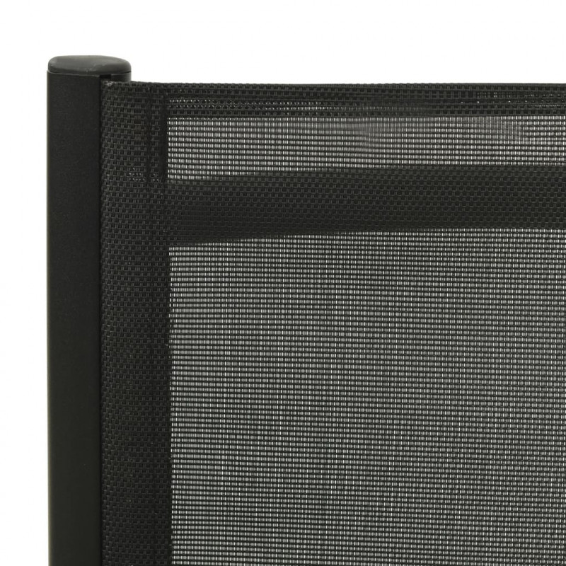 7-częściowy zestaw mebli ogrodowych, aluminium, antracytowy