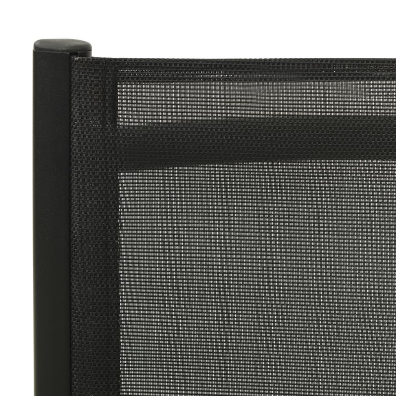 9-częściowy zestaw mebli ogrodowych, aluminium, antracytowy