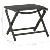 10-cz. zestaw mebli do ogrodu, czarno-antracytowy