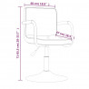 Krzesło stołowe, ciemnoszare, obite aksamitem
