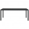 9-cz. zestaw mebli ogrodowych z poduszkami, polirattan, szary