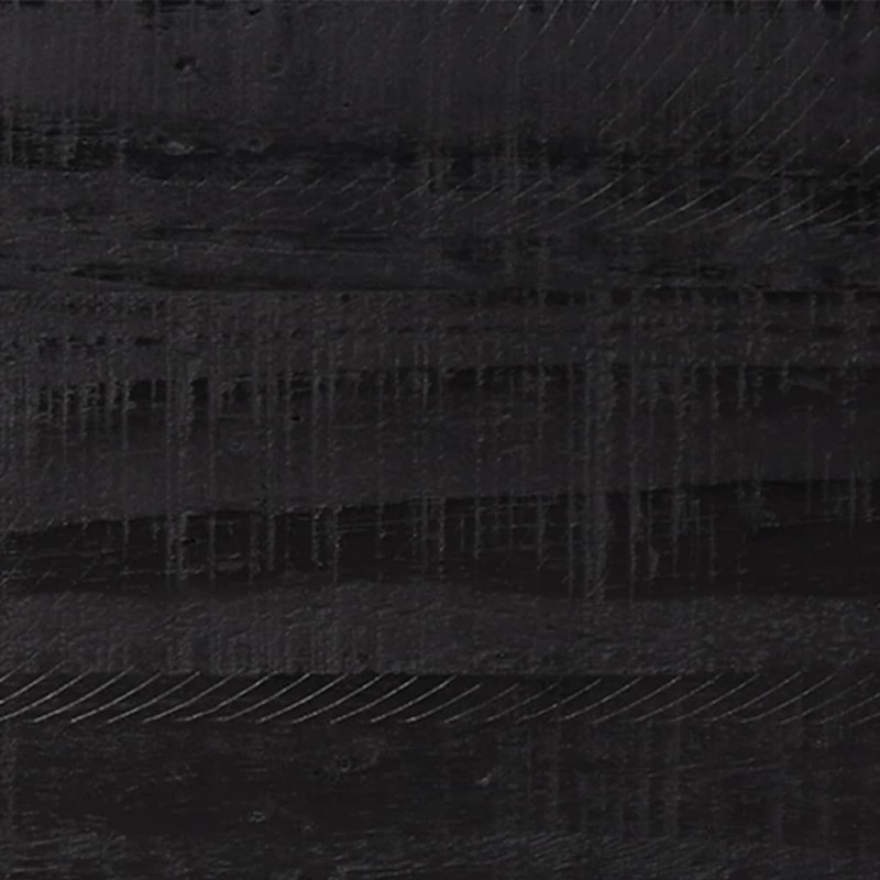 Szafka, czarna, 110x35x70 cm, lite drewno sosnowe