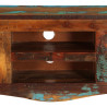 Szafka pod TV, 120x30x40 cm, lite drewno odzyskane