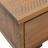 Stolik kawowy, 90x50x35 cm, lite drewno sosnowe