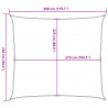 Żagiel przeciwsłoneczny, 160 g/m², beżowy, 2,5x3 m, HDPE