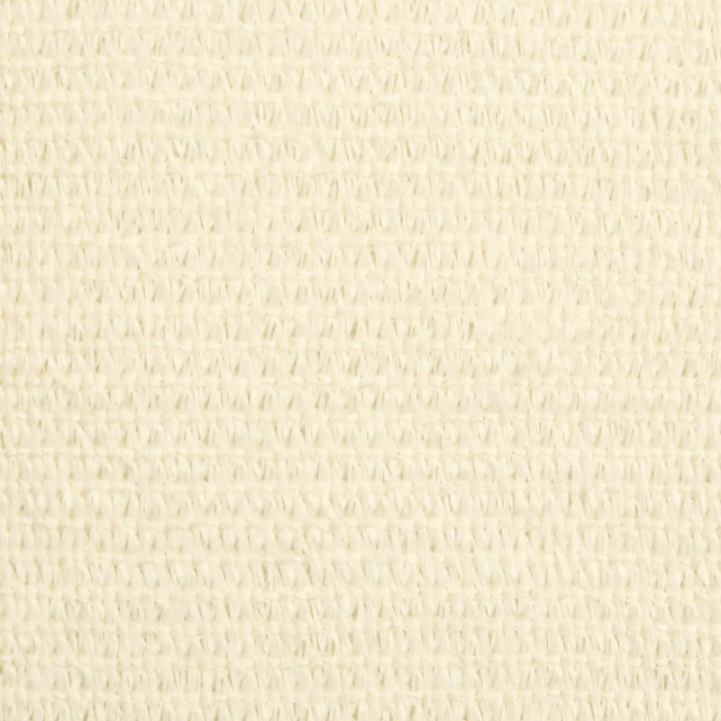 Żagiel przeciwsłoneczny, 160 g/m², kremowy, 2x5 m, HDPE