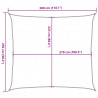 Żagiel przeciwsłoneczny, 160 g/m², terakotowy, 2,5x3 m, HDPE