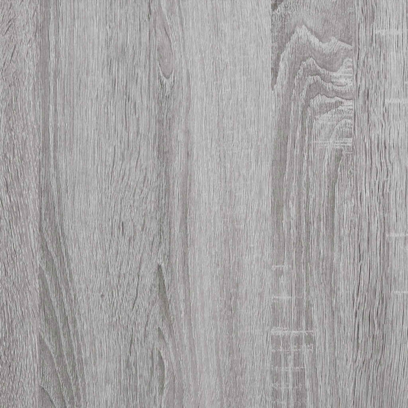 Witrynka szary dąb sonoma 69,5x34x180cm materiał drewnopochodny