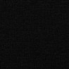 Sofa rozsuwana z materacami, czarna, 100x200 cm, tkanina
