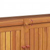 Ogrodowy stolik konsolowy, 110x35x75 cm, lite drewno akacjowe