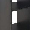 Stolik barowy, czarny, 60 x 60 x 110 cm