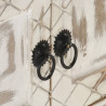 Szafka pod TV, biała, 140x30x35 cm, lite drewno mango