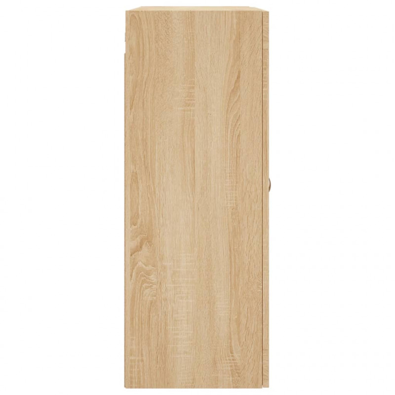 Wiszące szafki, 2 szt., dąb sonoma, materiał drewnopochodny