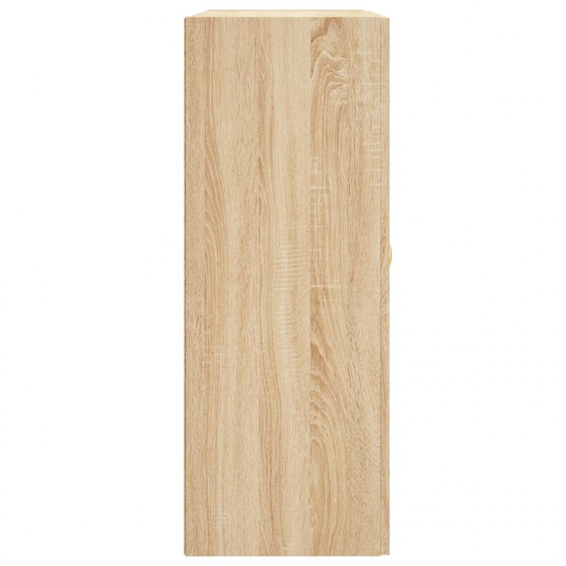 Wiszące szafki, 2 szt., dąb sonoma, materiał drewnopochodny