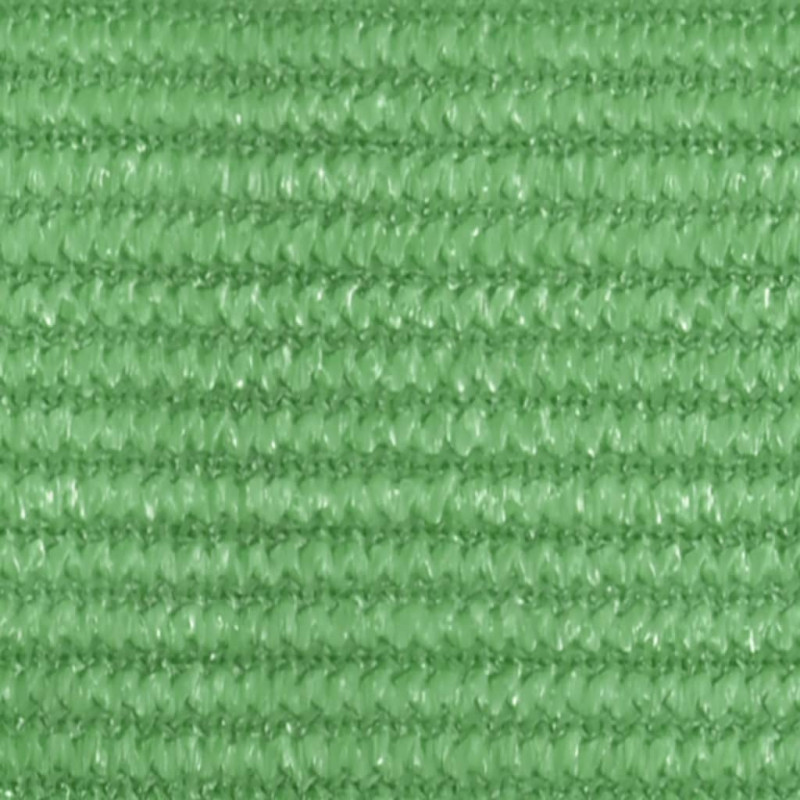 Żagiel przeciwsłoneczny, 160 g/m², jasnozielony, 6x8 m, HDPE